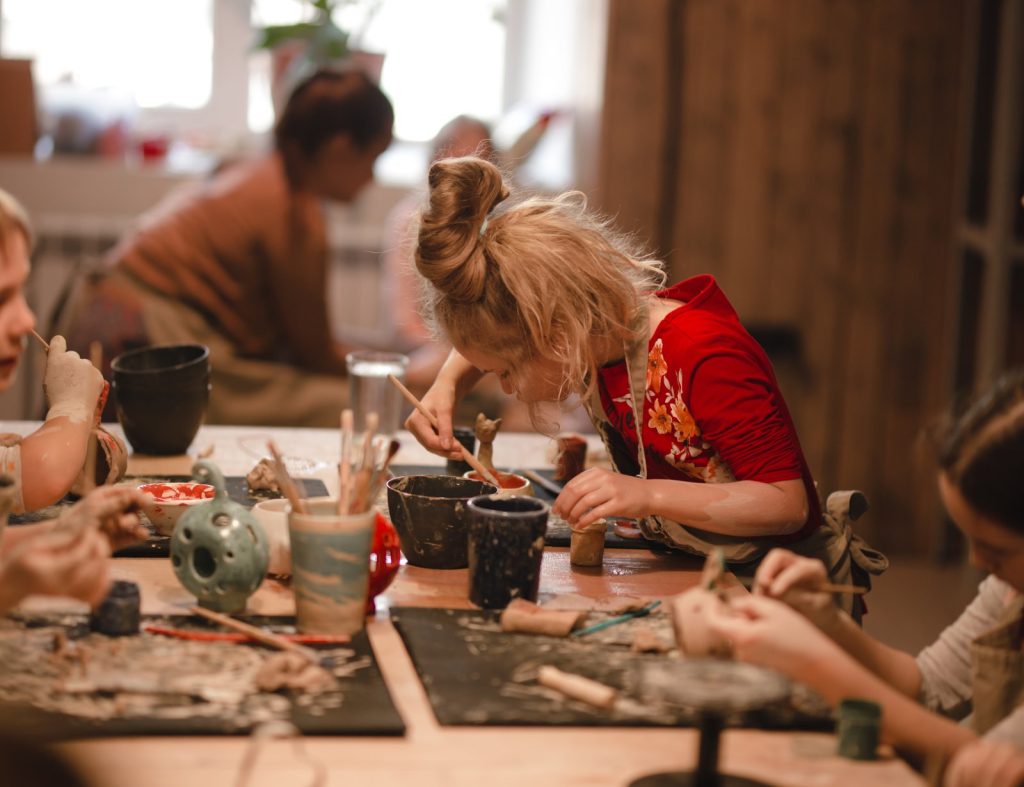 atelier peinture poterie