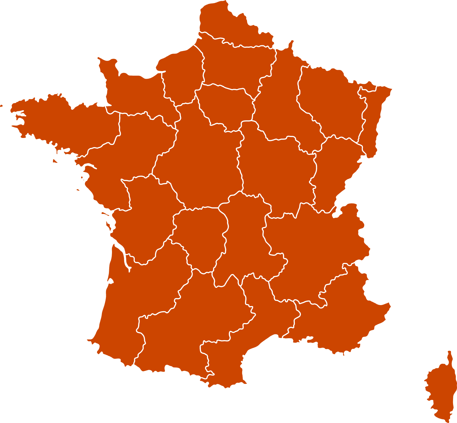 carte france zone intervention